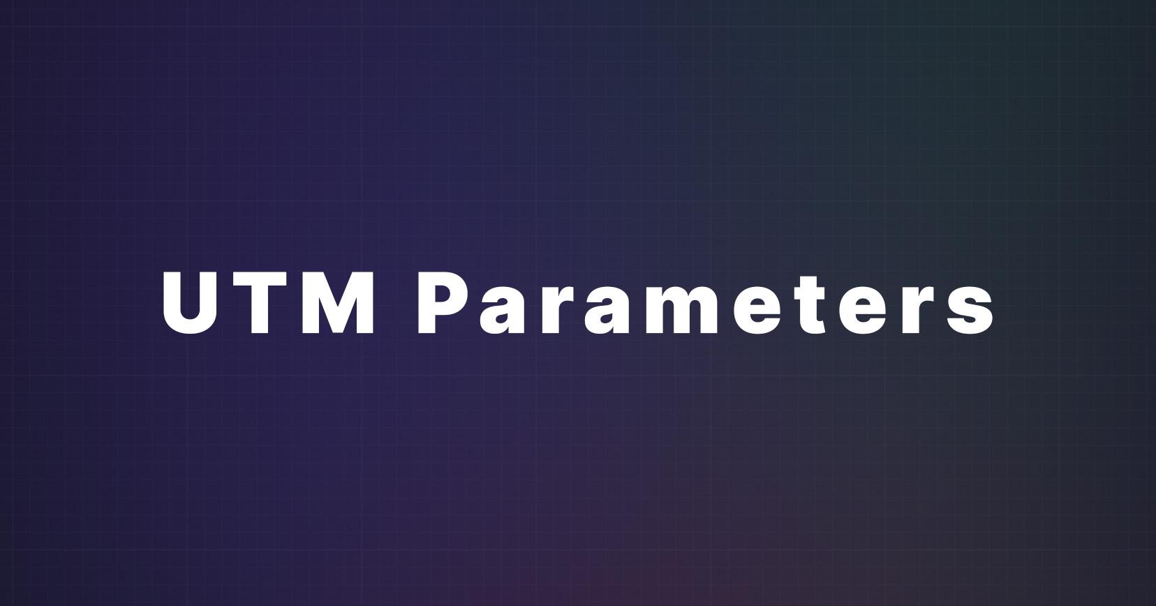 What are UTM parameters